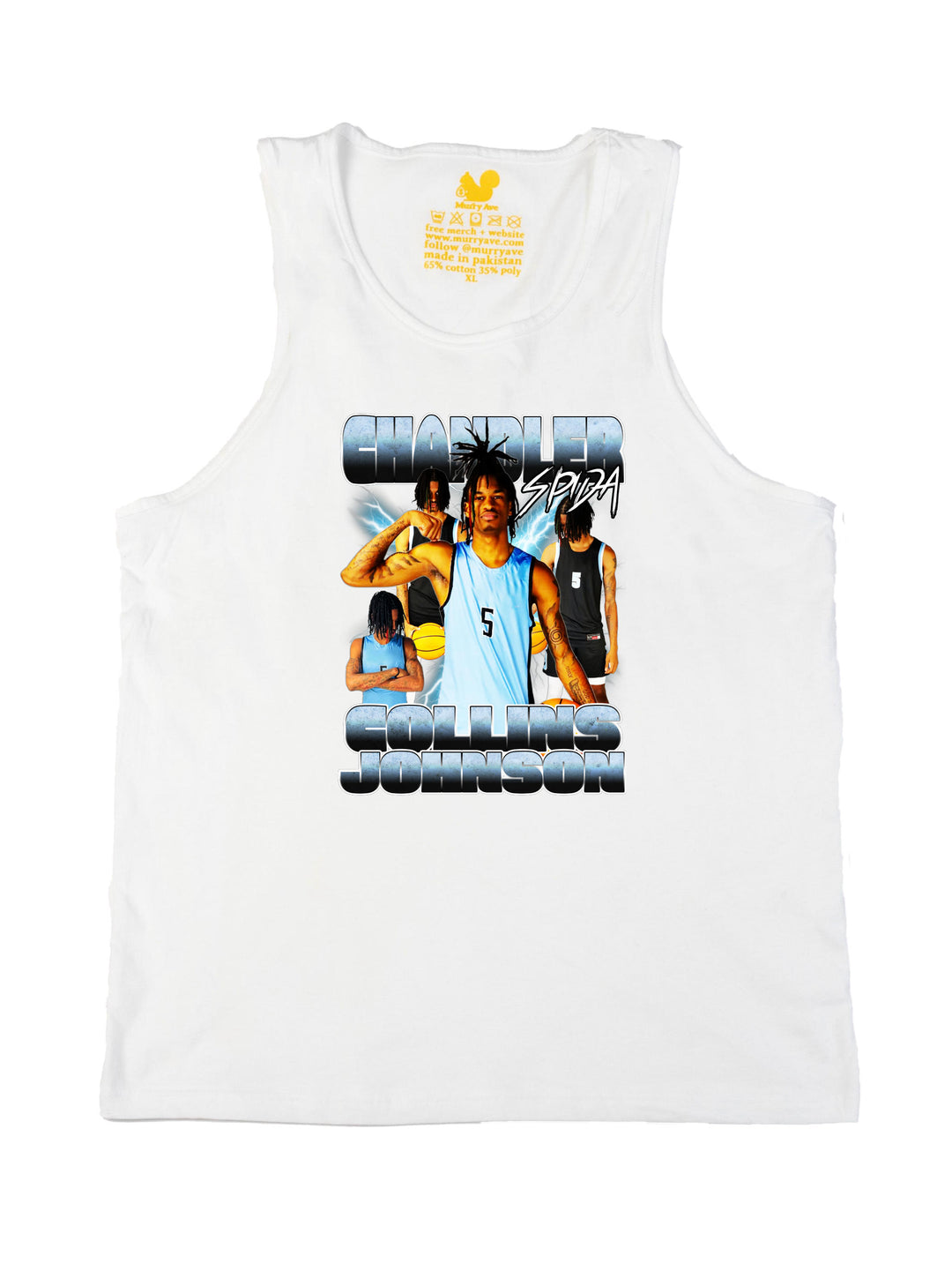 Chandler Collins Johnson Collage Tank Top
