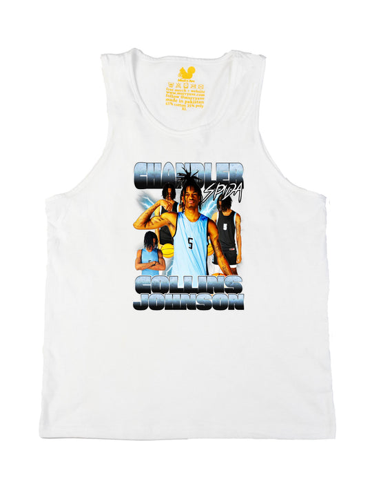 Chandler Collins Johnson Collage Tank Top
