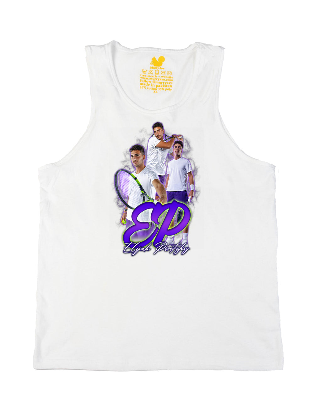 Elijah Poritzky Collage Tank Top