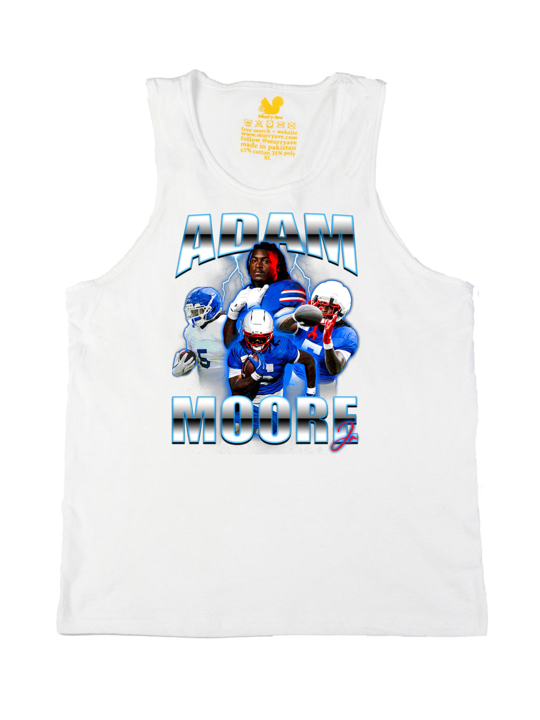 Adam Moore Collage Tank Top