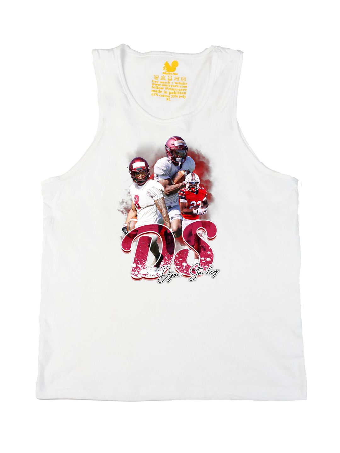 Dijon Stanley Initials Tank Top