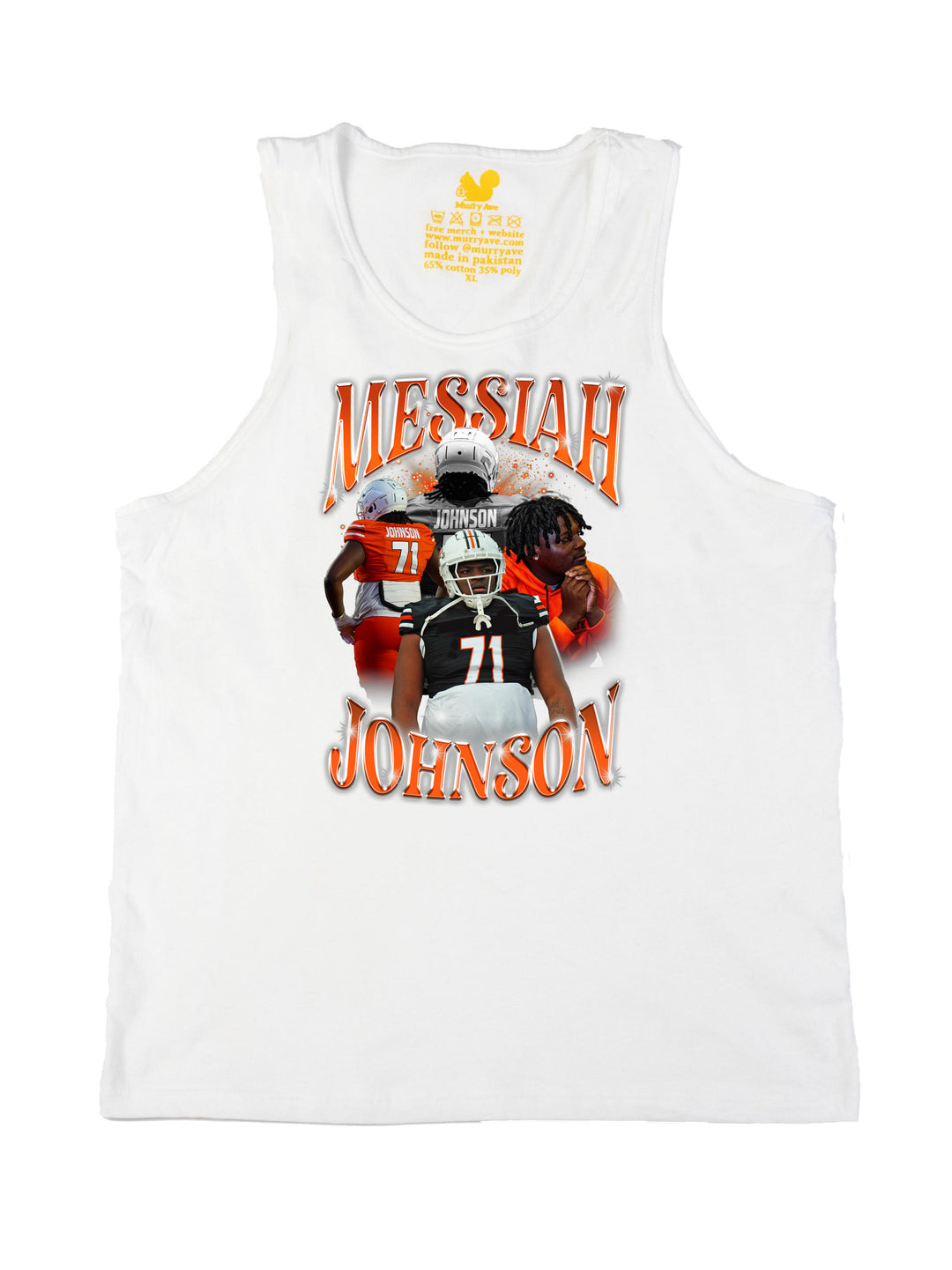 Messiah Johnson Collage Tank Top