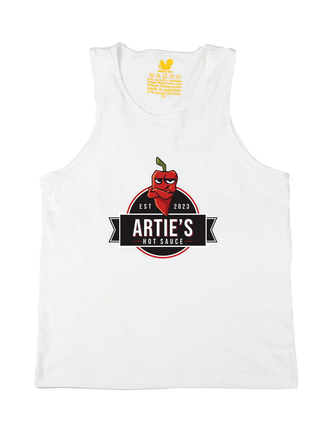 Arties Hot Sauce Tank Top