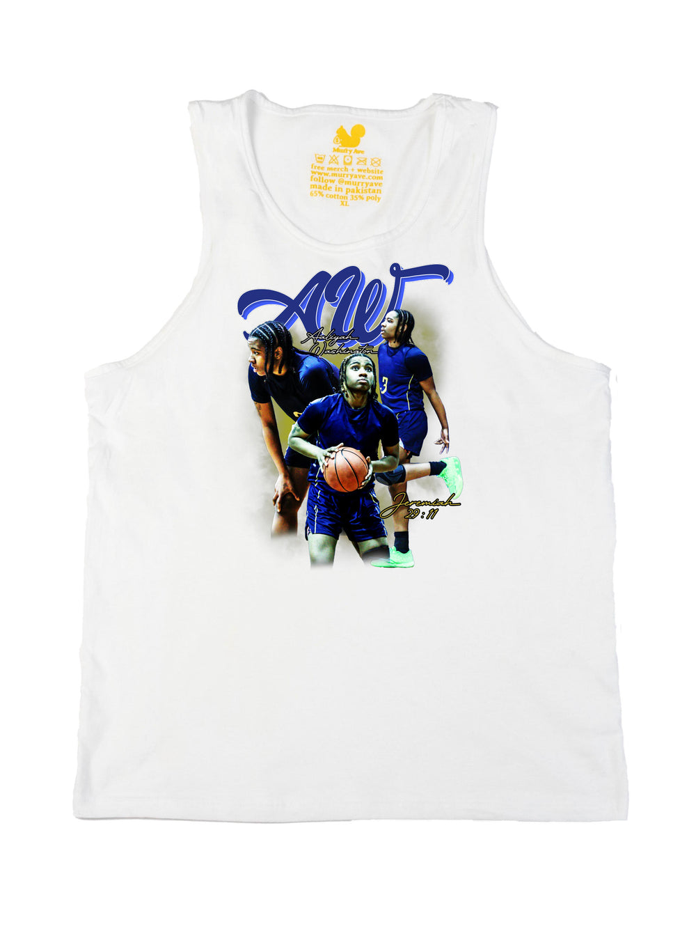 Aaliyah Washington Collage Tank Top