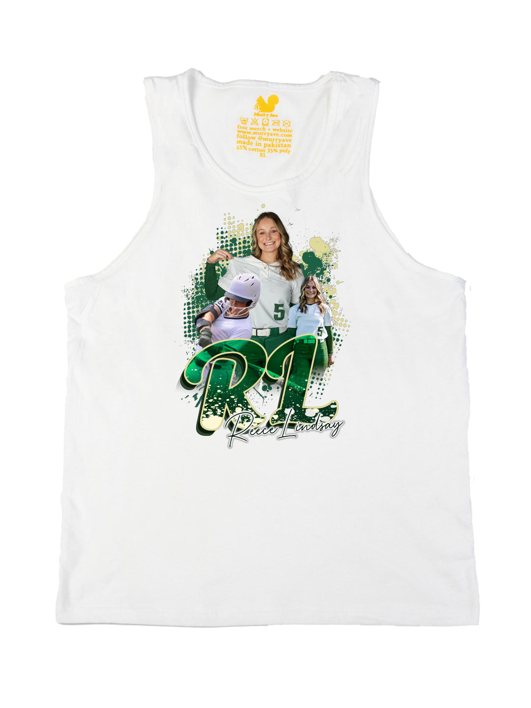 Reece Lindsay Initials Tank Top