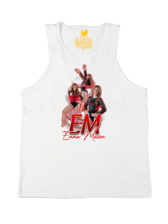 Emma Mason Initials Tank Top