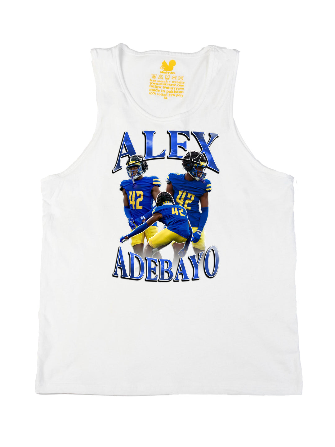 Alex Adebayo Collage Tank Top
