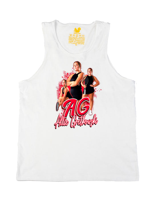 Allie Gretkowski Initials Tank Top