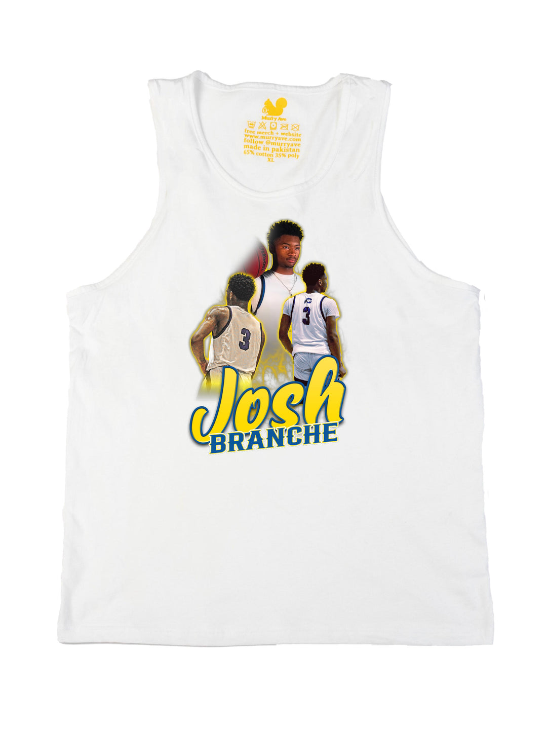 Josh Branche Collage Tank Top