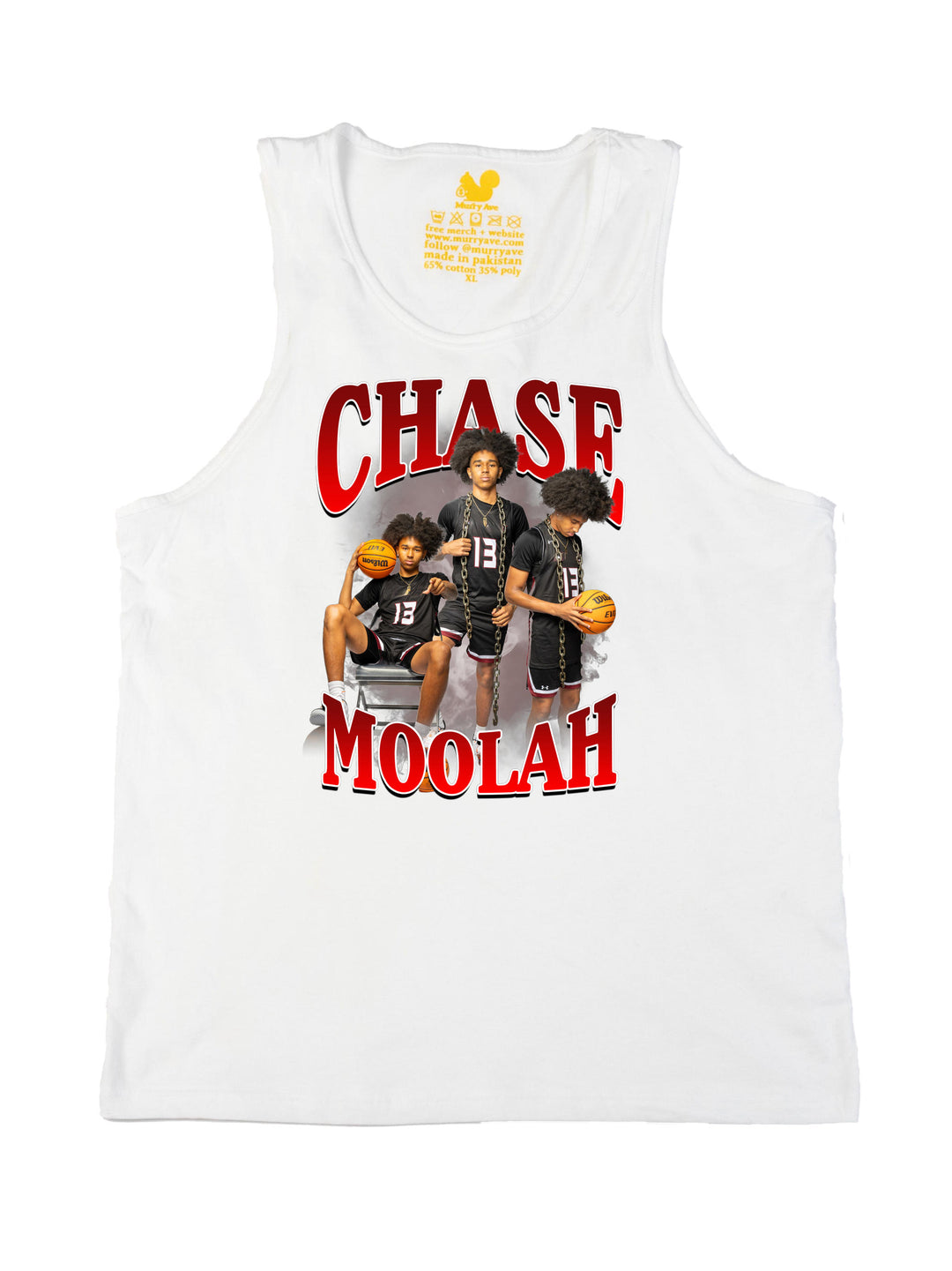 Chase Moolah Collage Tank Top