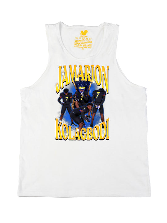 Jamarion Kolagbodi Collage Tank Top