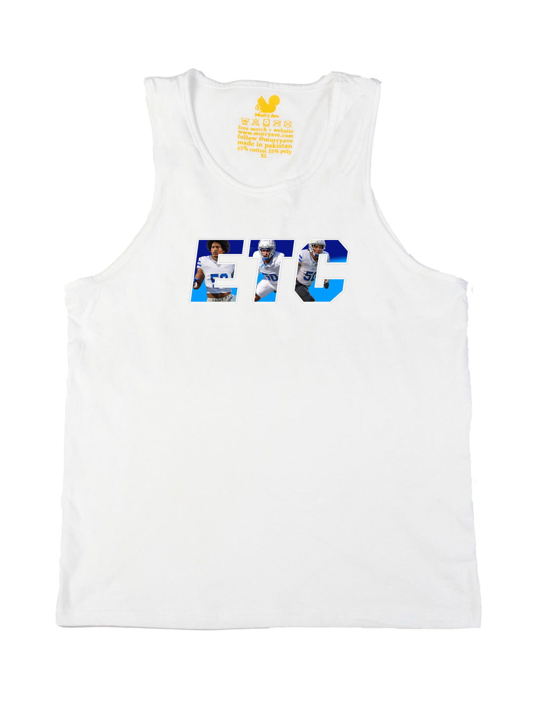 Elijah Carney Initials  Tank Top