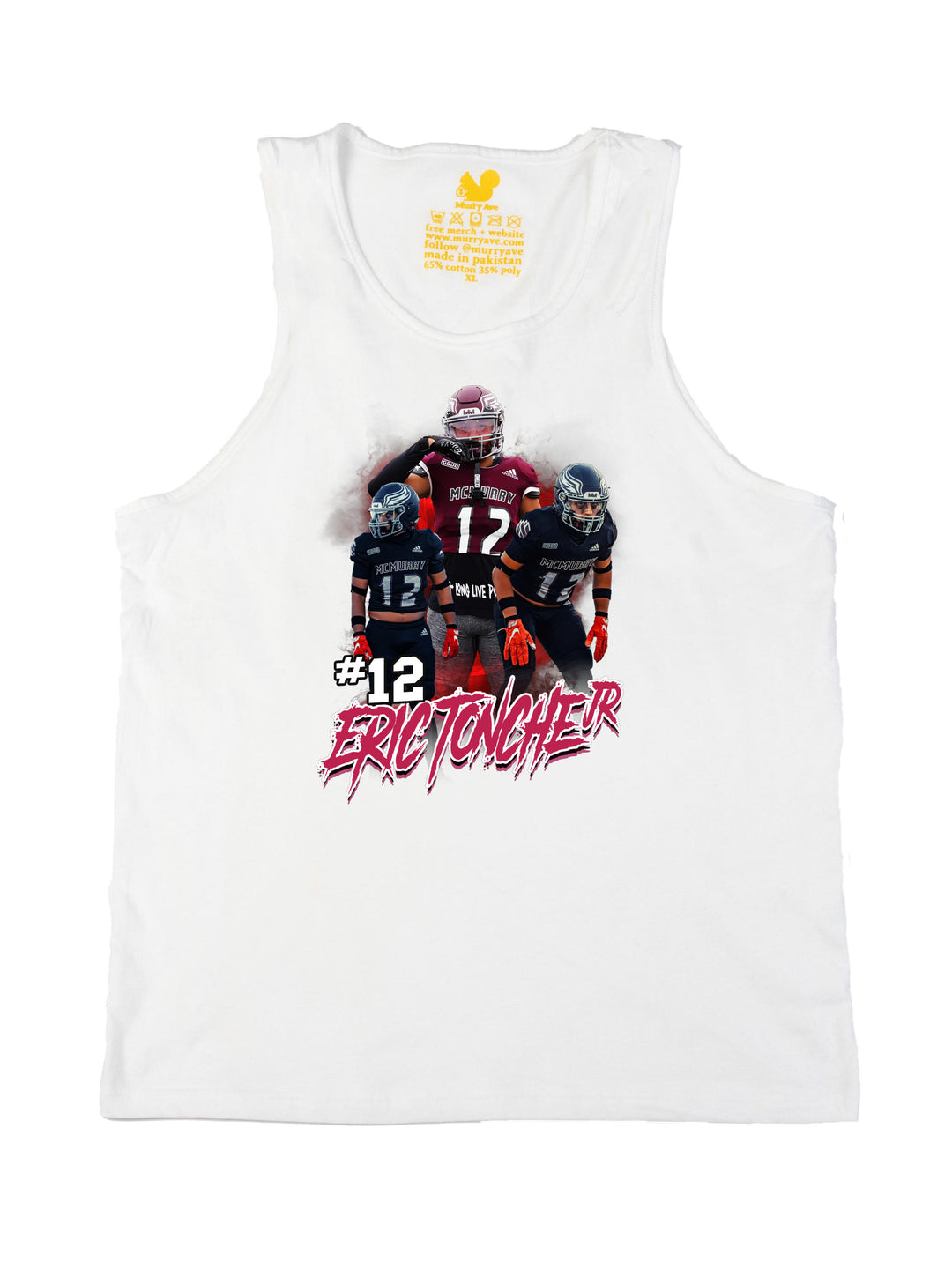 Eric Tonche Collage Tank Top