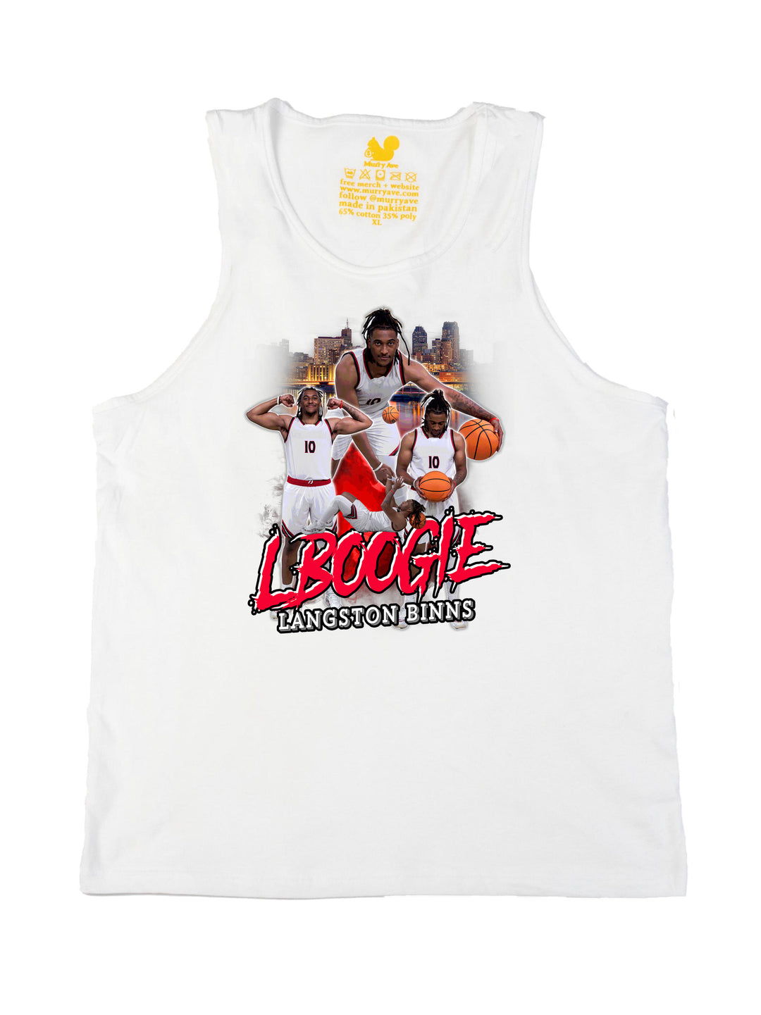 Langston Binns Collage Tank Top