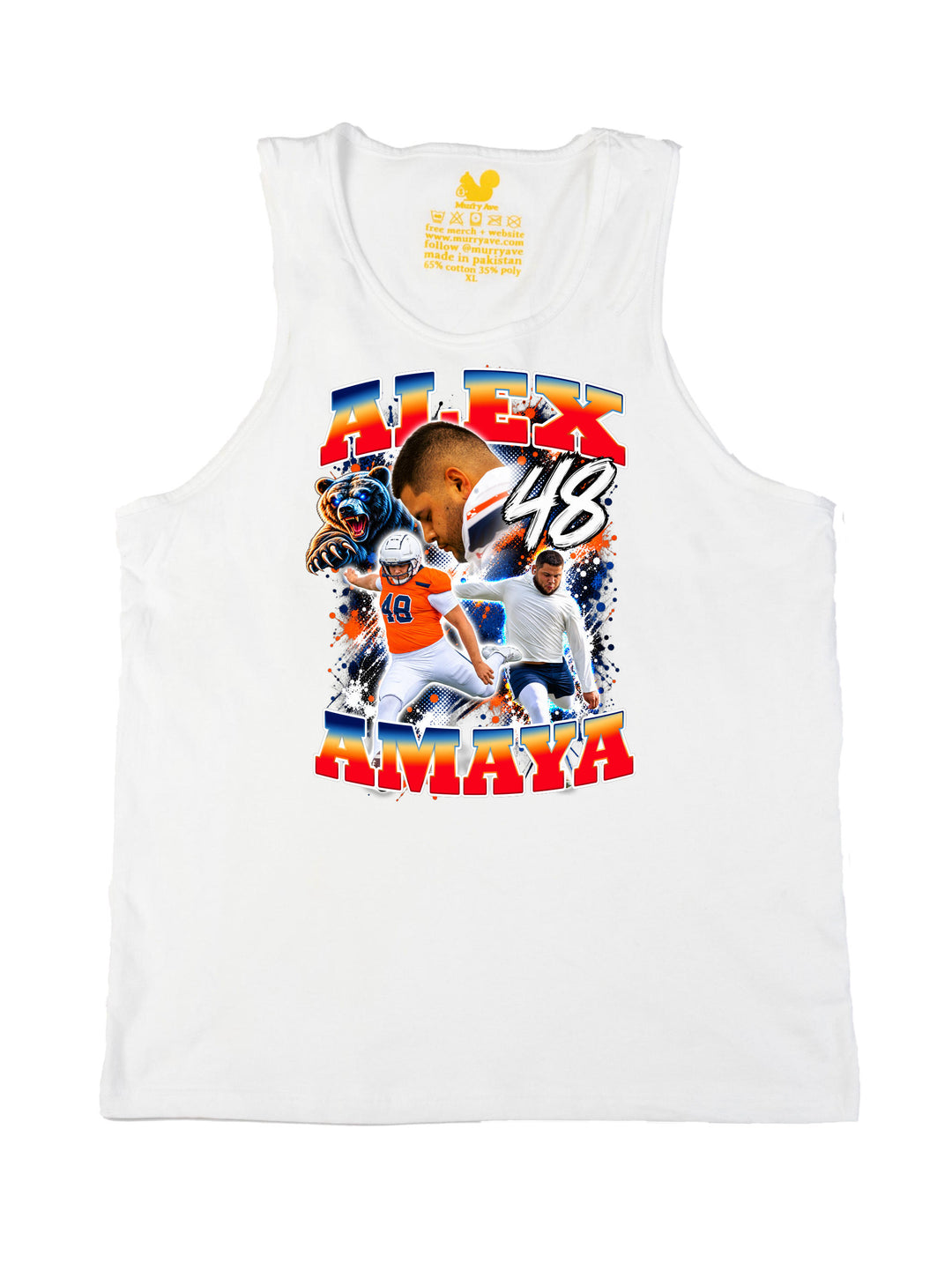 Alex Amaya Collage Tank Top