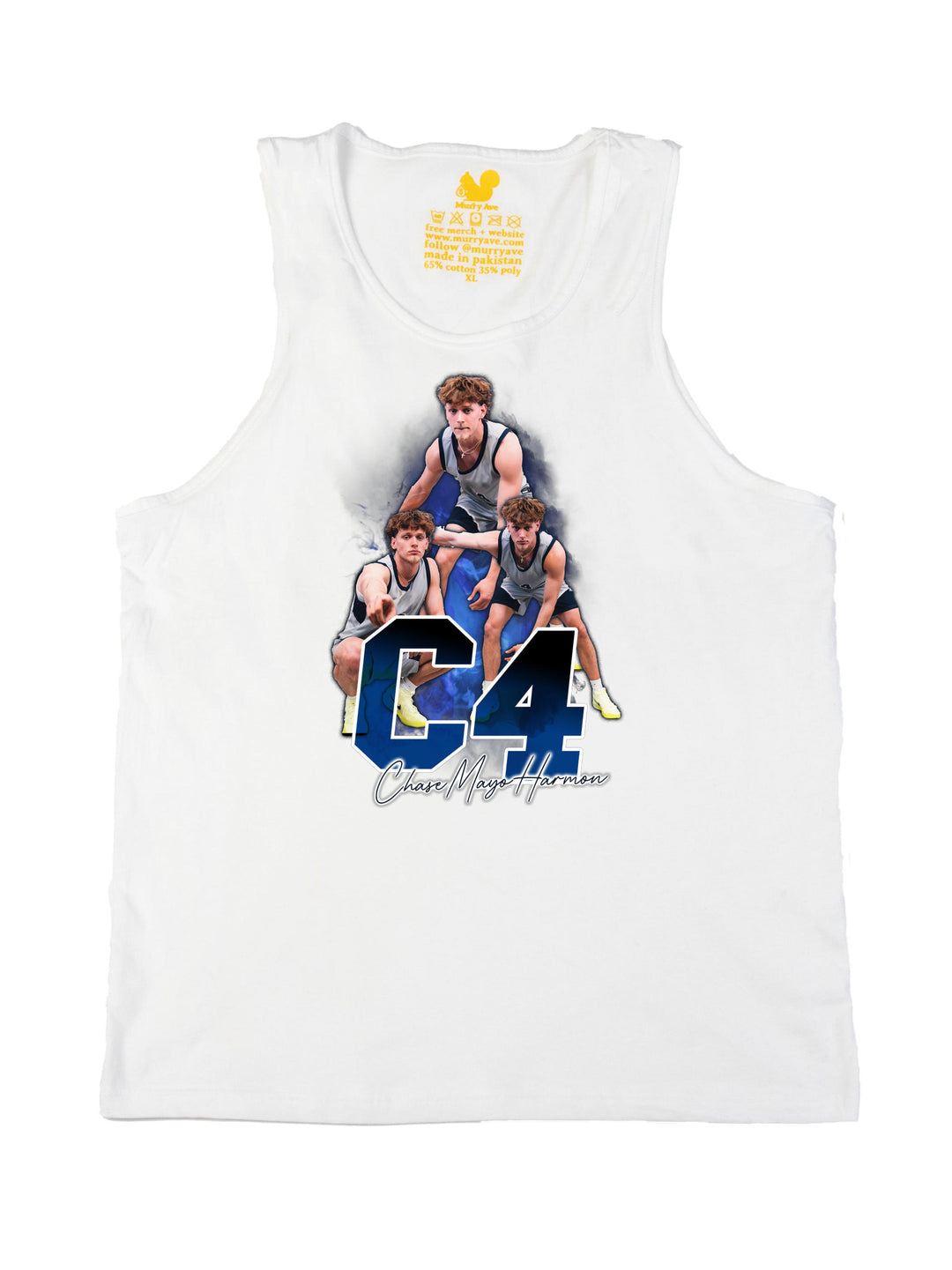 Chase Mayo Harmon Initials Tank Top