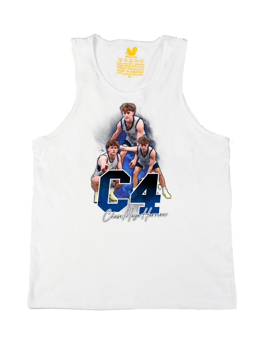 Chase Mayo Harmon Initials Tank Top