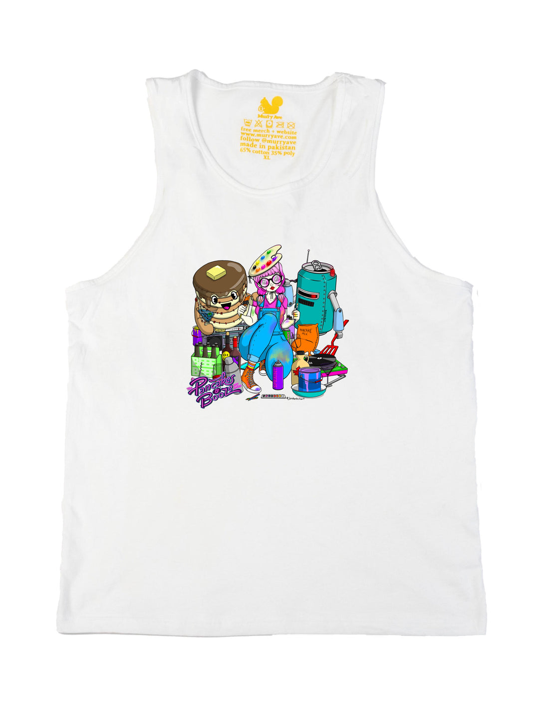 Pancakes and Booze  Tank Top