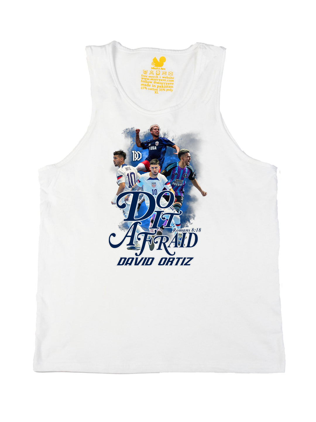 David Ortiz Collage Tank Top