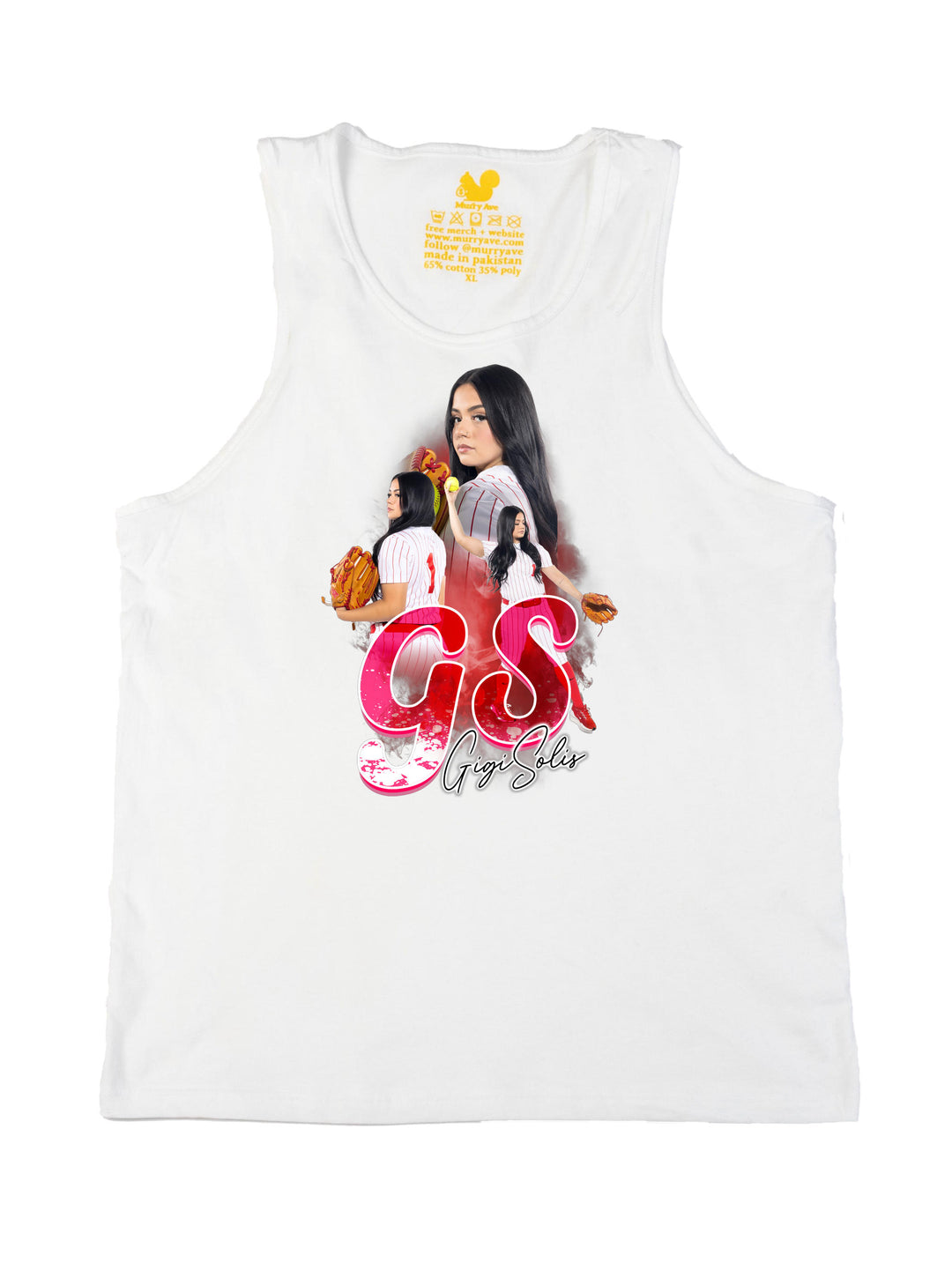 Gigi Solis Initials Tank Top