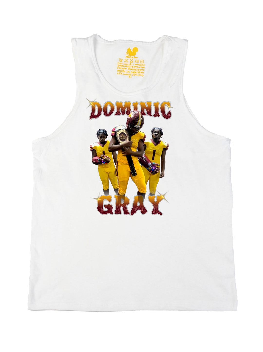 Dominic Gray Collage Tank Top
