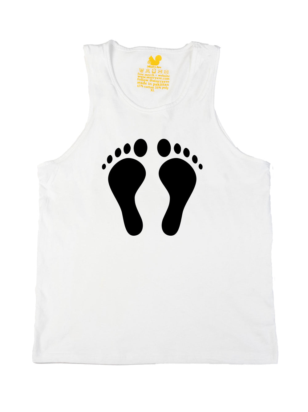 KP Footprint Black Tank Top