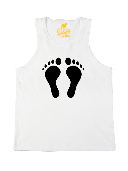 KP Footprint Black Tank Top