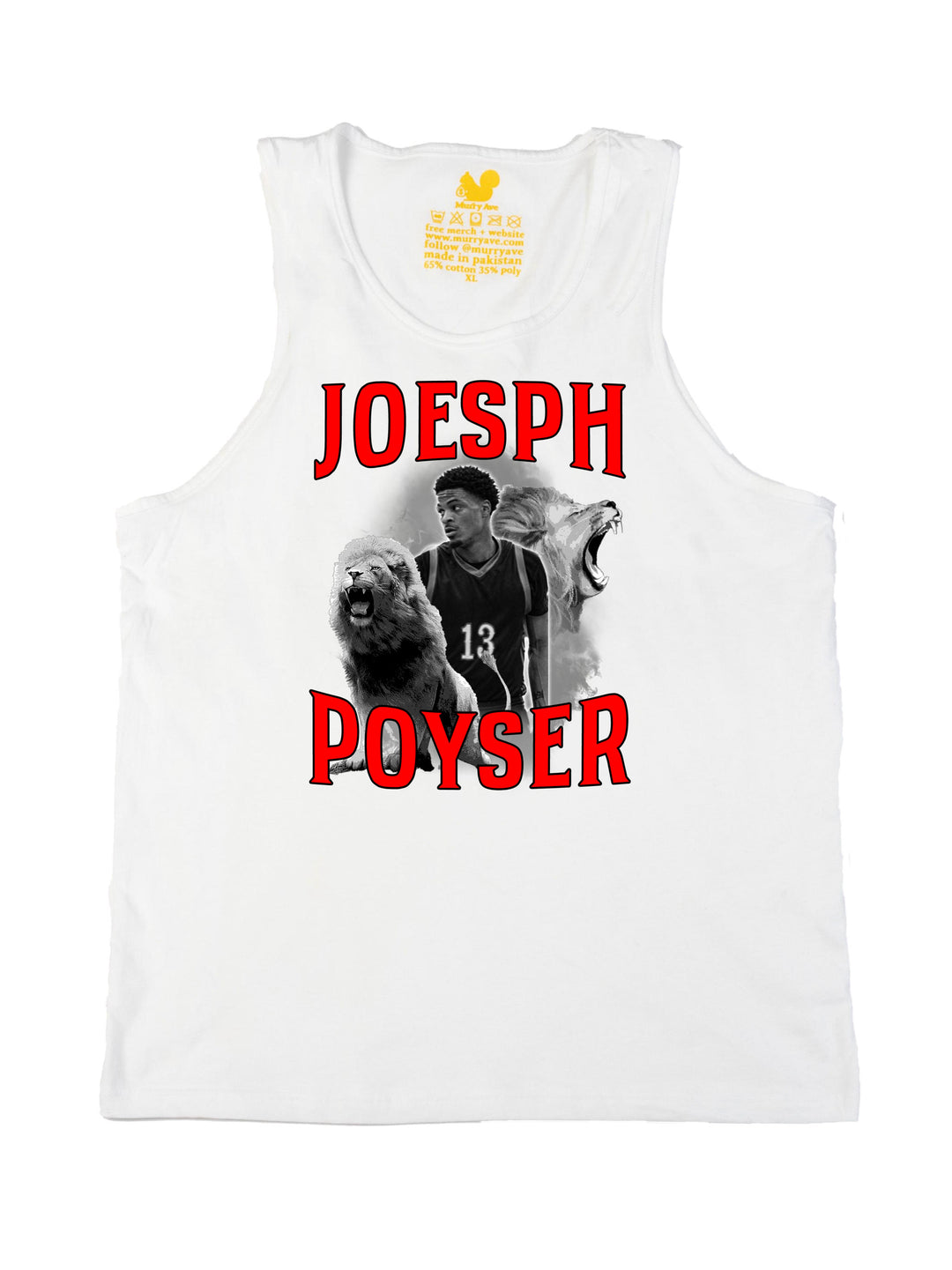 Joesph Poyser Collage Tank Top
