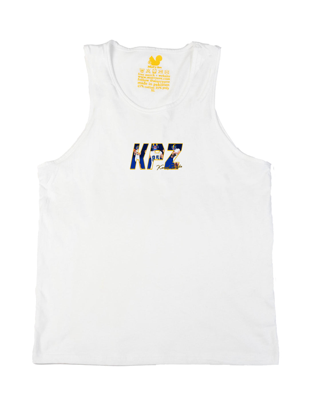 Konrad Zwicke Initials Tank Top