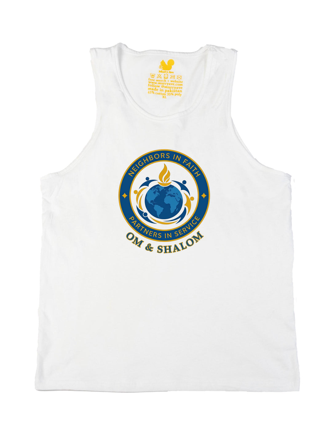 Neighbors in Faith Partnes in Service Tank Top