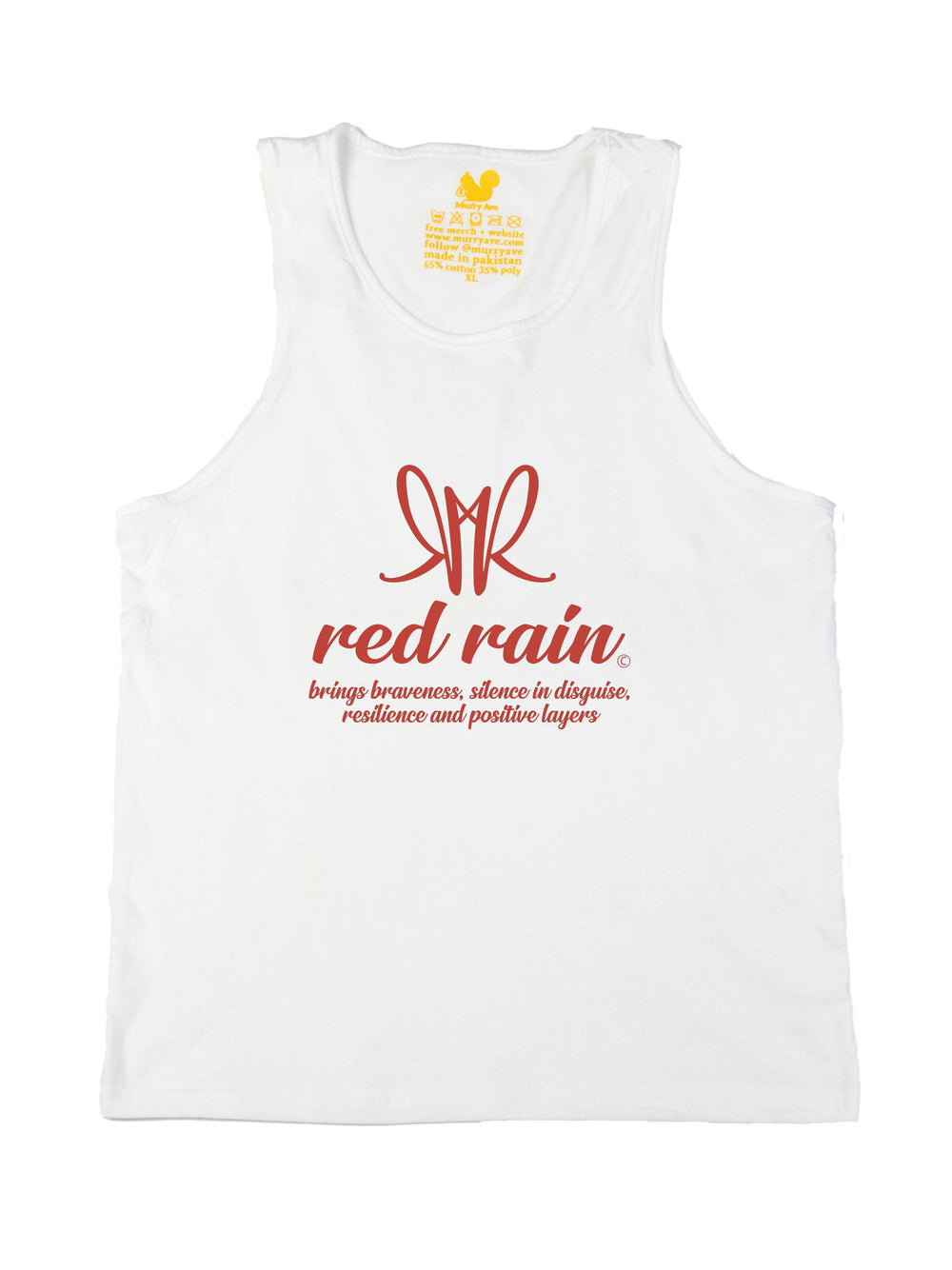 red rain Tank Top
