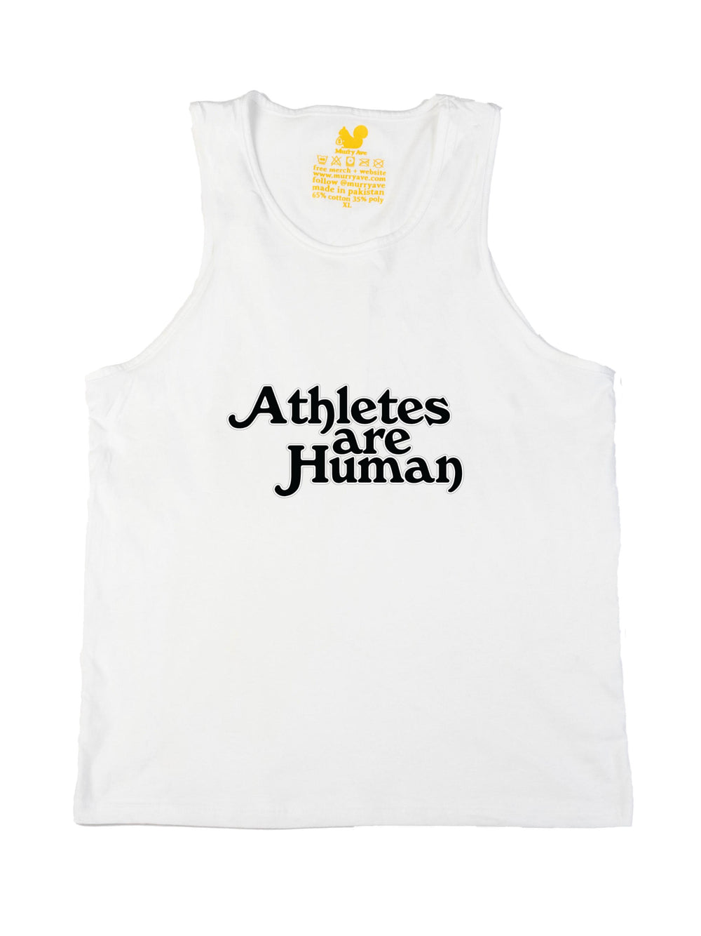 Athletes are Human Tank Top
