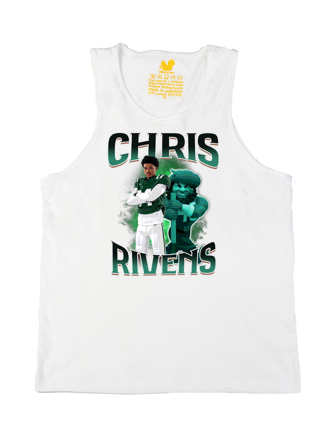 Chris Rivens Collage Tank Top
