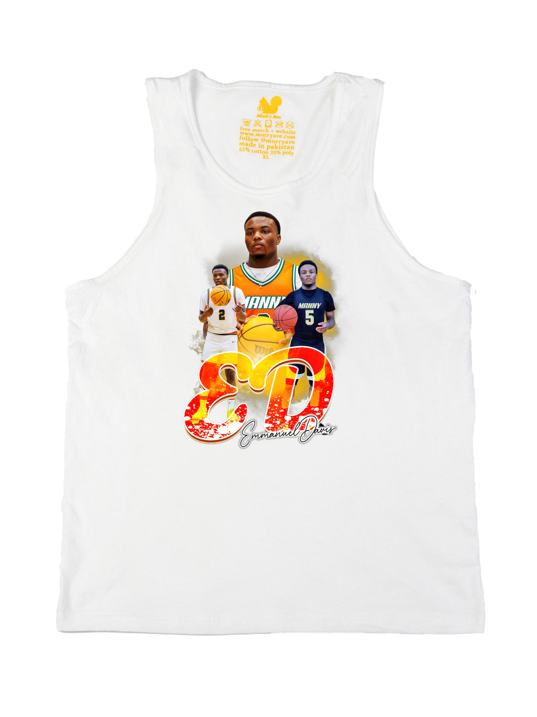 Emmanuel Davis Initials Tank Top