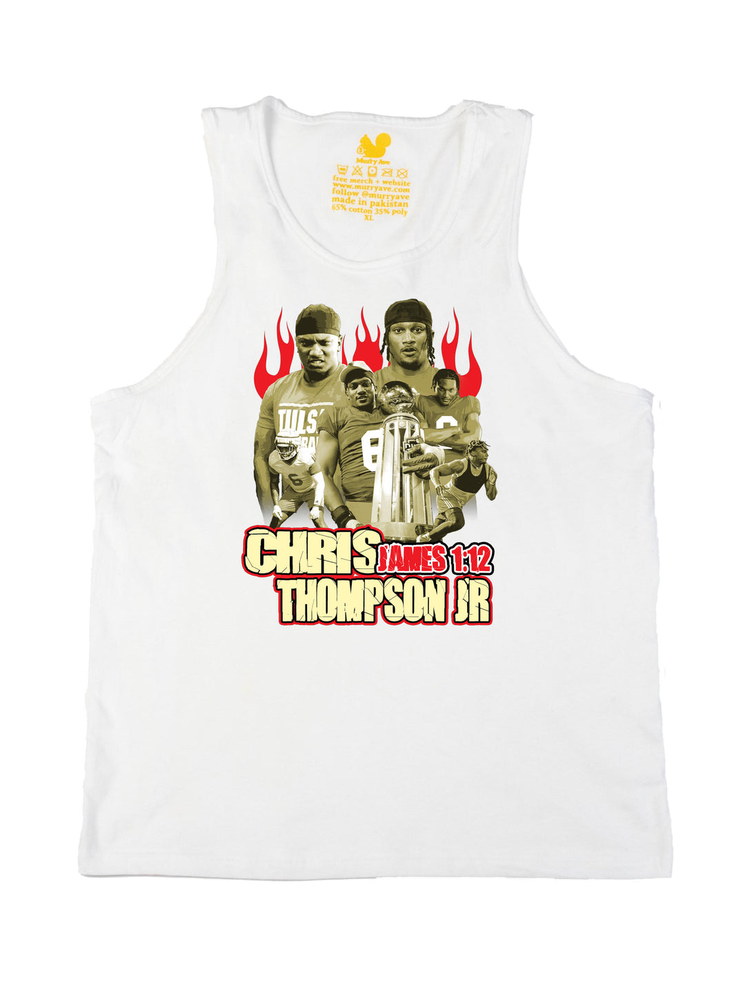 Chris Thompson Collage Tank Top