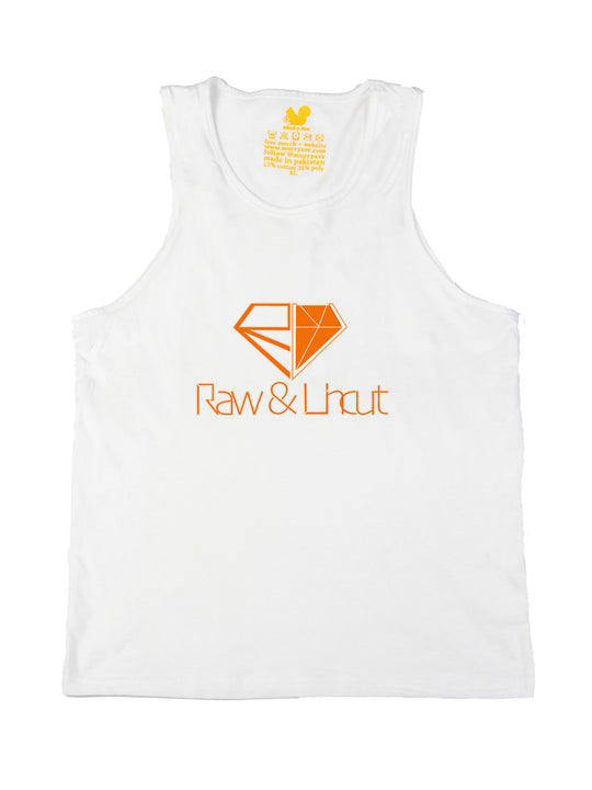 Raw and Uncut Orange Tank Top