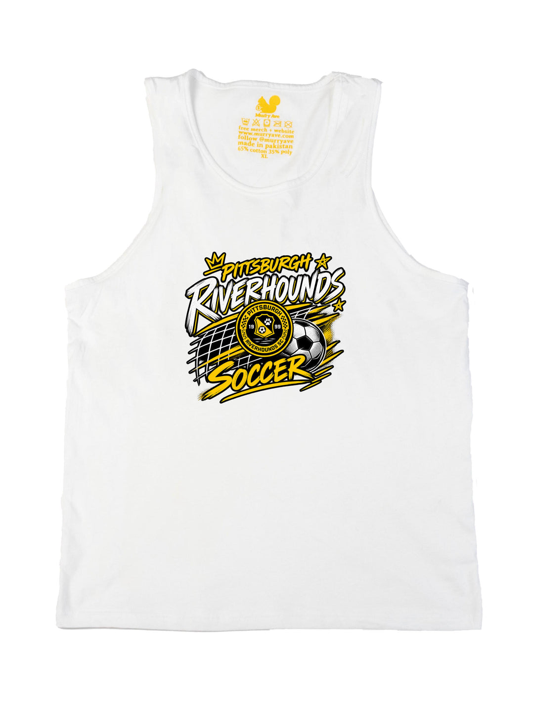 Pittsburgh Riverhounds Soccer  Tank Top