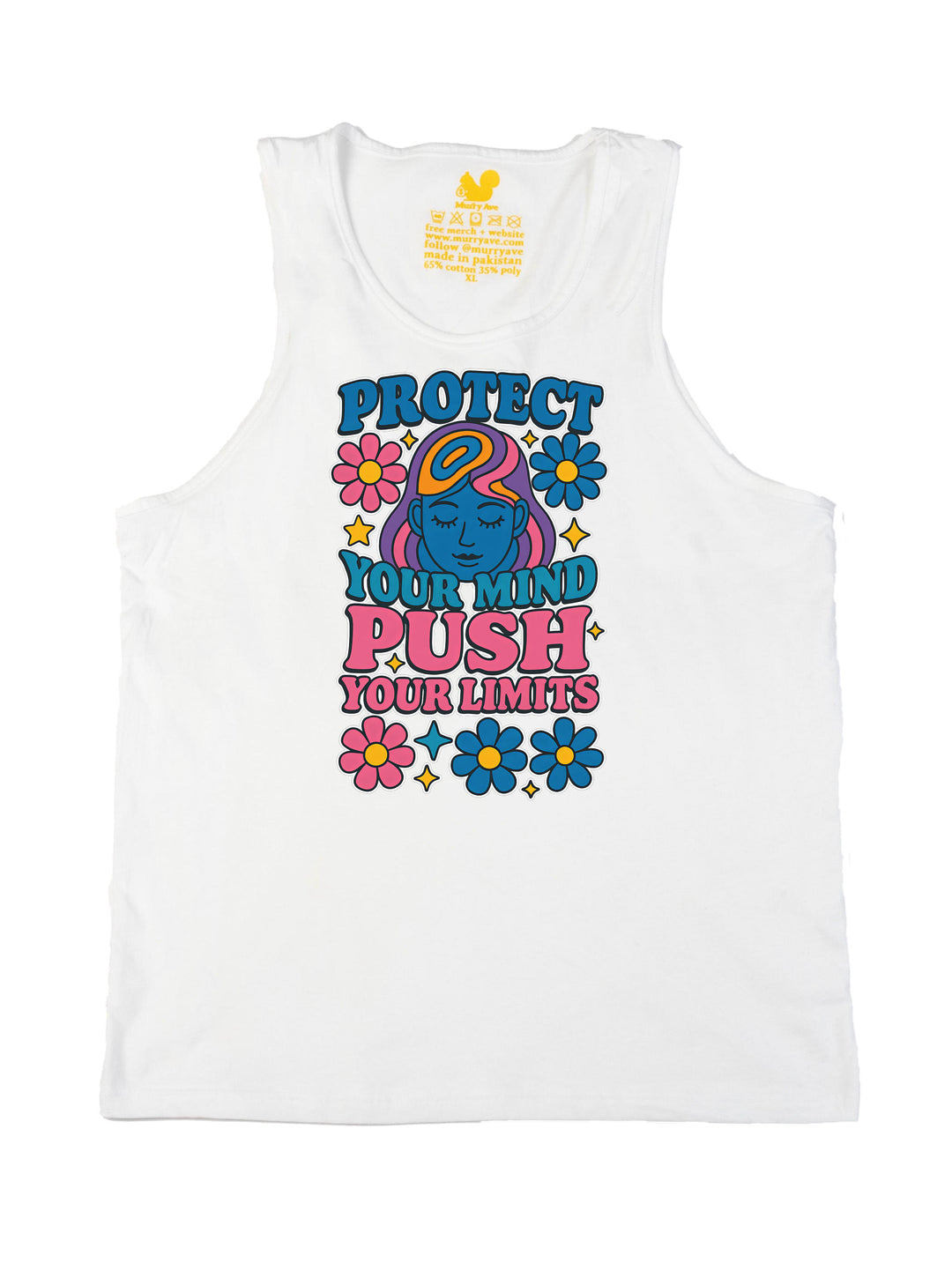 Protect Your Mind Push Your Limits Tank Top