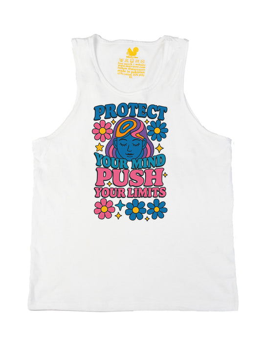 Protect Your Mind Push Your Limits Tank Top