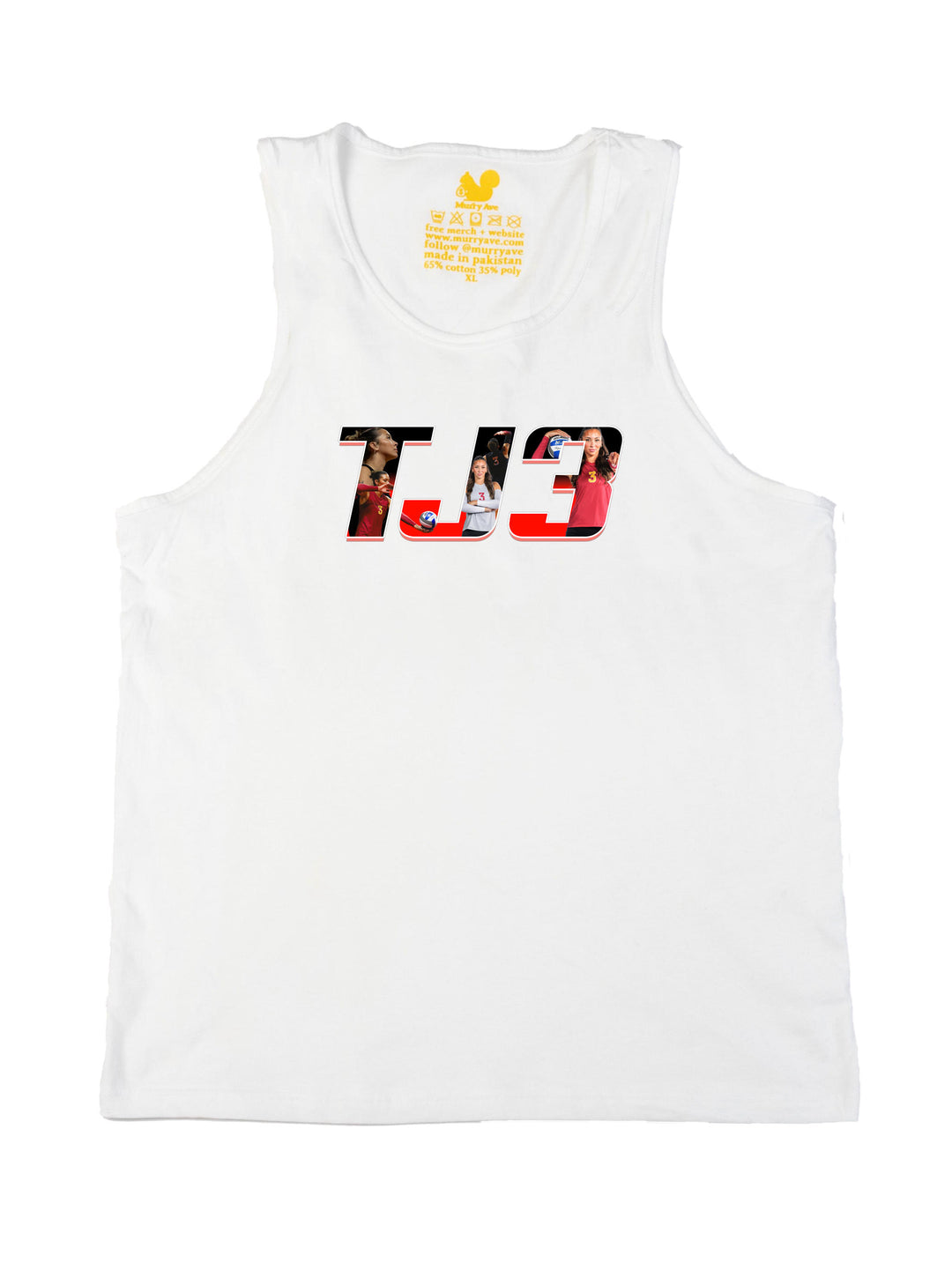 Tierney Jackson Initials Tank Top