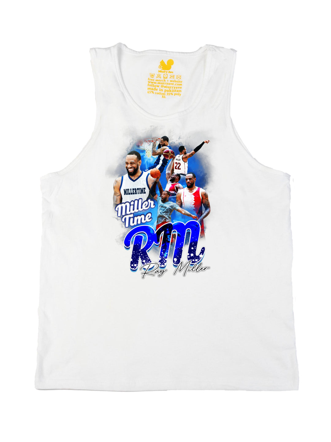 Ray Miller Initials Tank Top