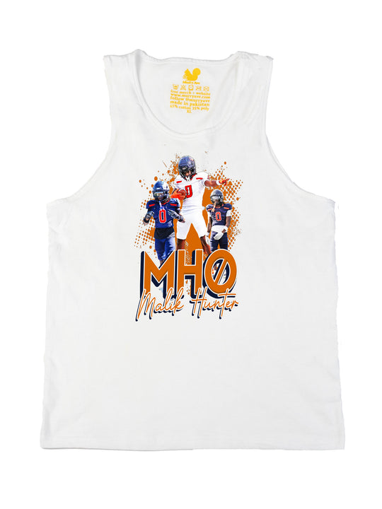 Malik Hunter Initials Tank Top