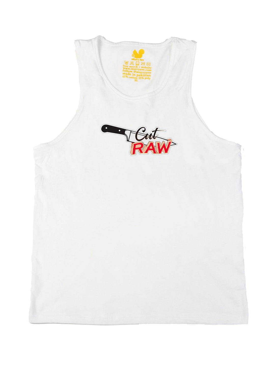 Cut Raw  Tank Top