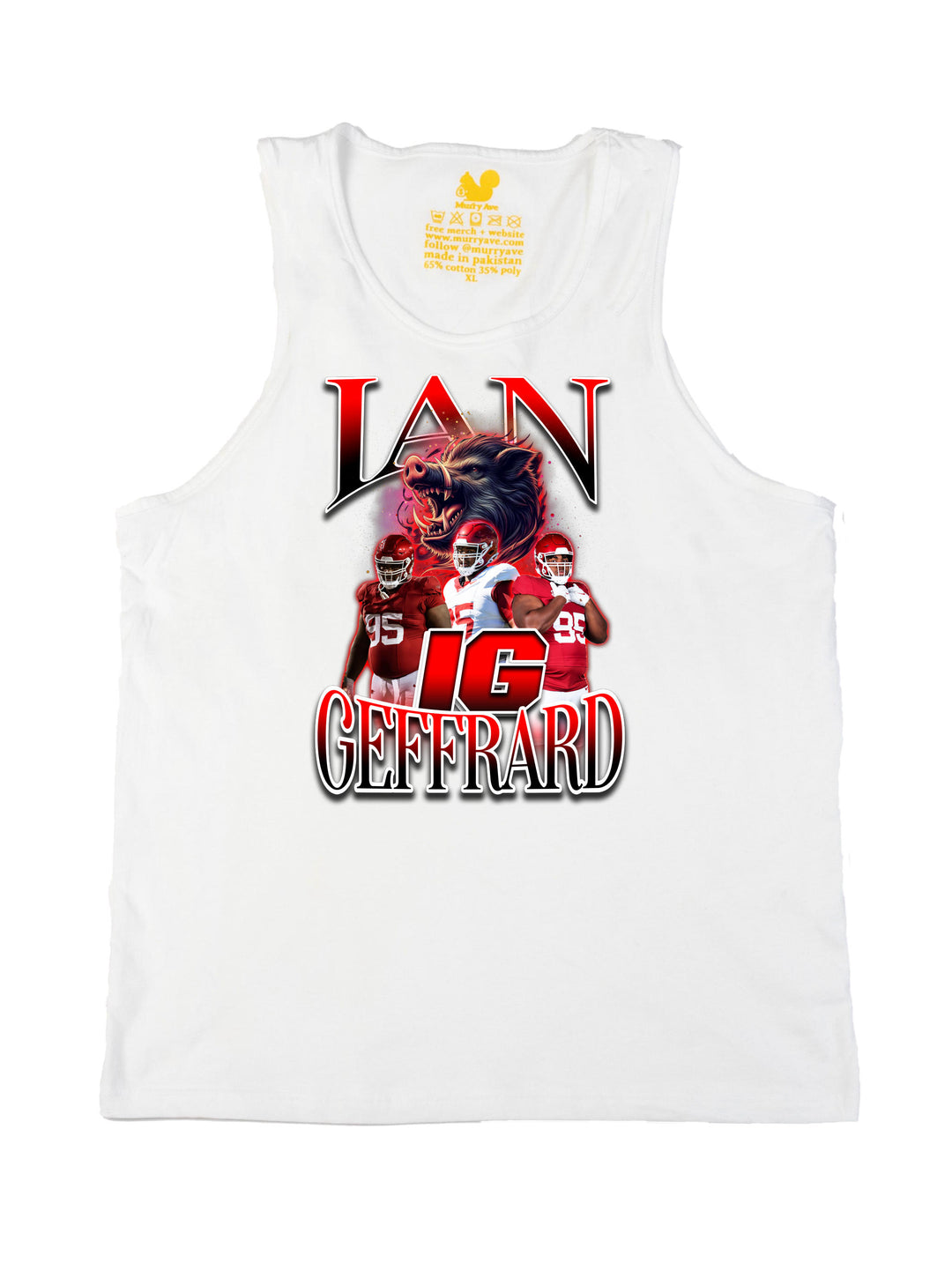 Ian Geffrard Collage Tank Top
