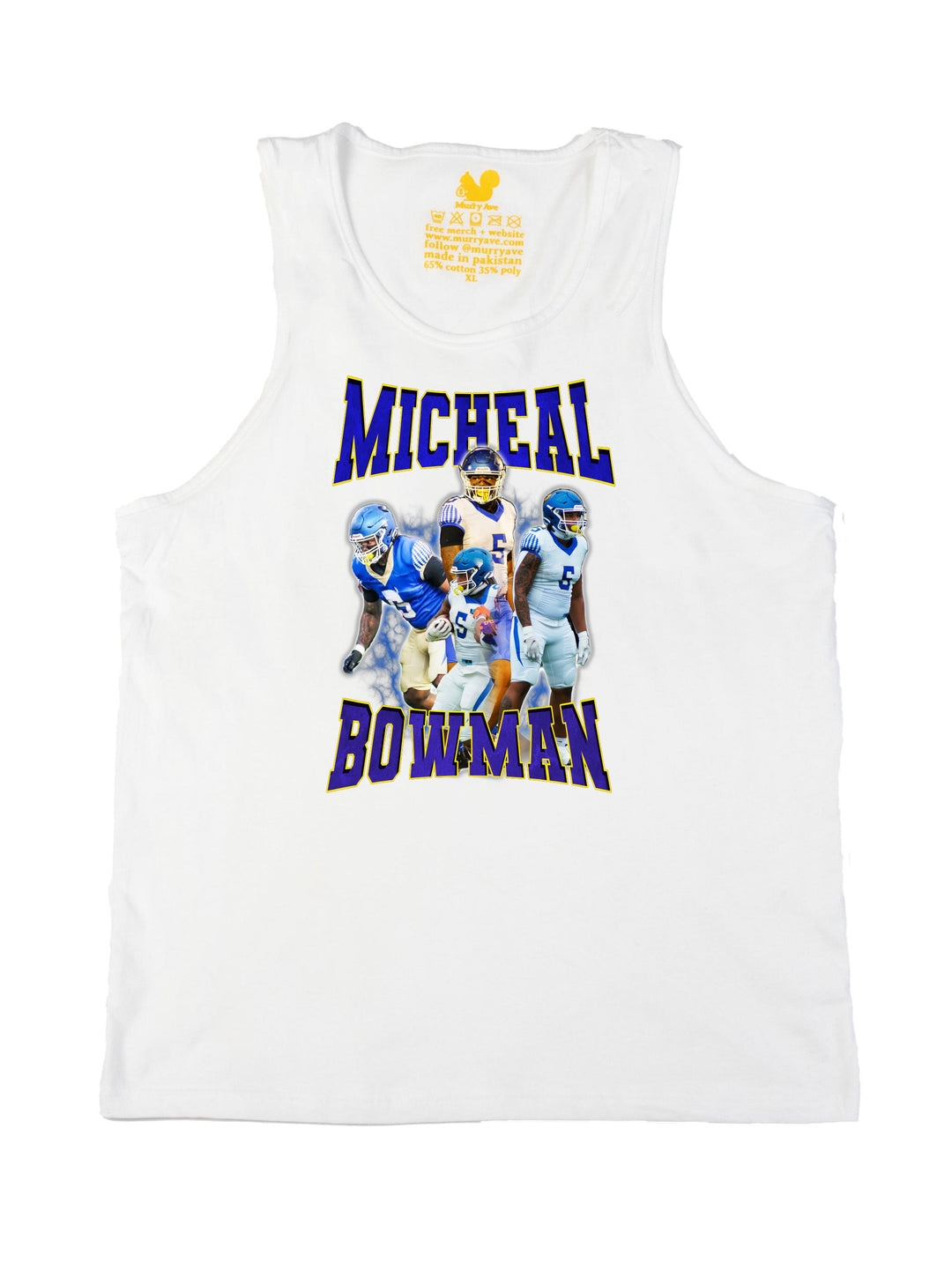 Micheal Bowman Collage Tank Top