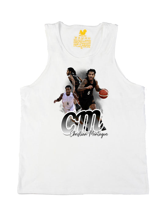 Christian Montague Initials Tank Top