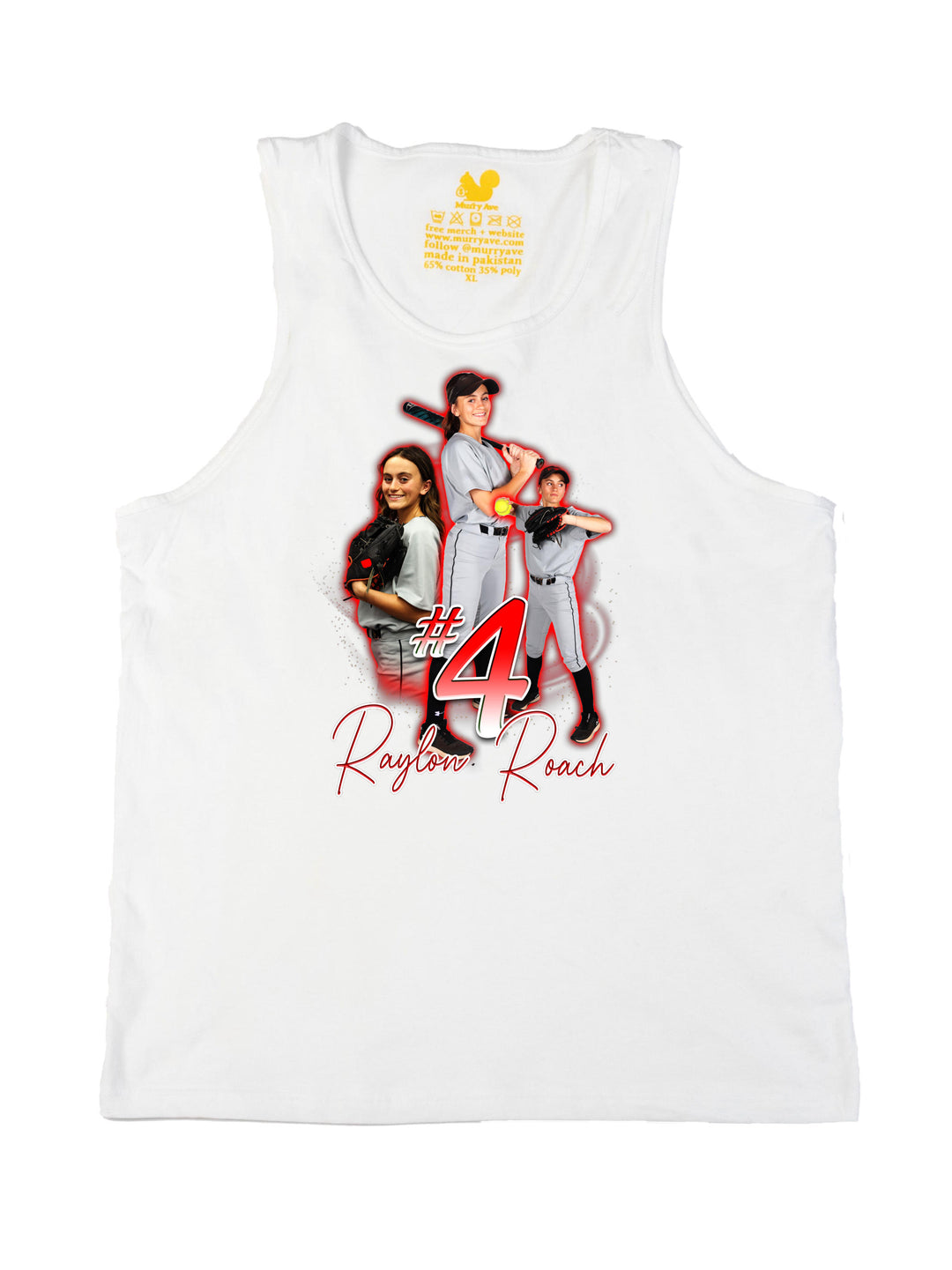 Raylon Roach Collage Tank Top