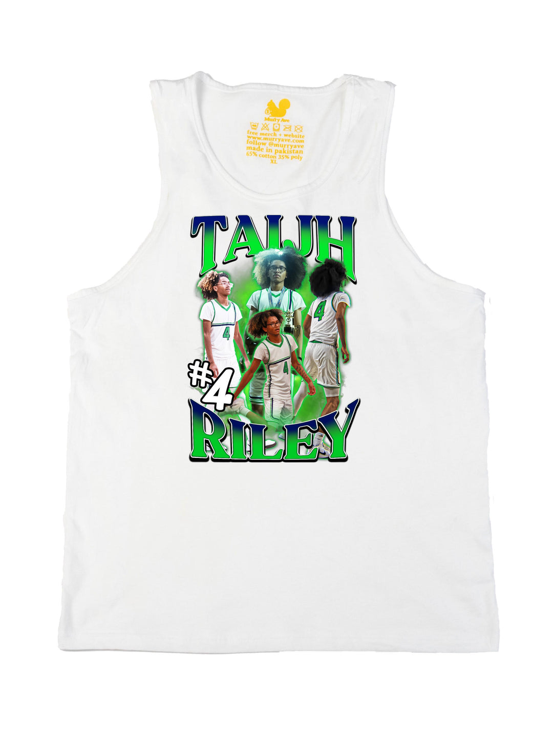 Taijh Riley Collage Tank Top