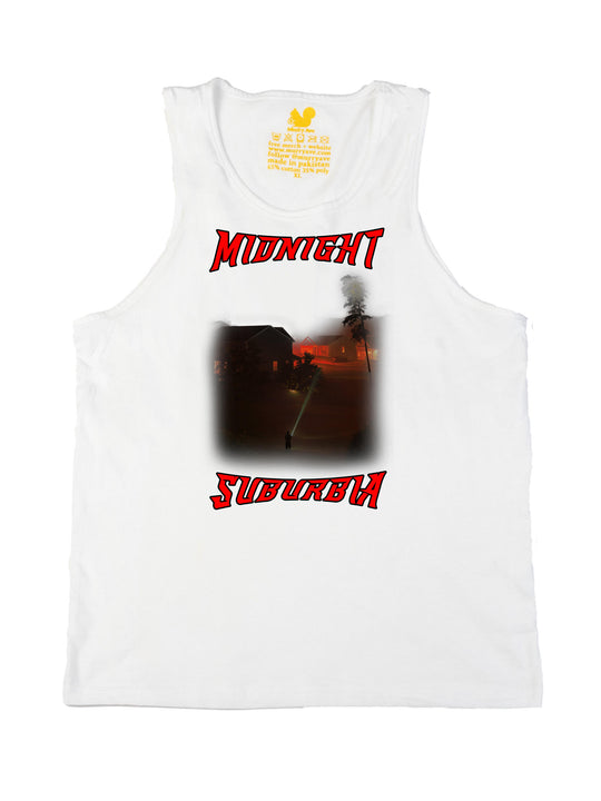 Midnight Suburbia Art B Tank Top