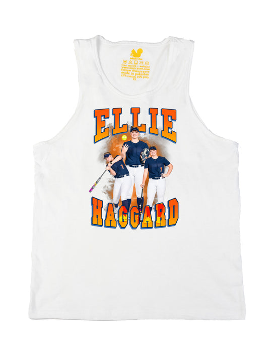 Ellie Haggard Collage Tank Top